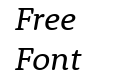 Rooney Regular Italic Rooney Regular Italic