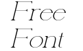 Rosemarine Italic Rosemarine Italic