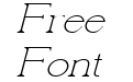 Rosemarine Italic Rosemarine Italic