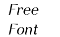 Rossanova Italic Rossanova Italic