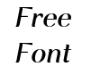 Rossanova Medium Italic Rossanova Medium Italic