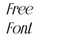 Rovallia Italic Rovallia Italic