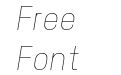Roxveil Thin Italic Roxveil Thin Italic