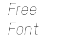 Roxveil Thin Italic Roxveil Thin Italic