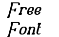 Ruby Ring Italic Ruby Ring Italic