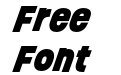 Ruddy Black Italic Ruddy Black Italic