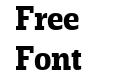 Rude Slab Semi Condensed Bold Rude Slab Semi Condensed Bold