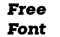 Rudi Heavy Italic Rudi Heavy Italic