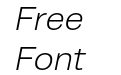 Runda Light Italic Runda Light Italic