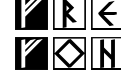 Runish Quill Black Squares Runish Quill Black Squares
