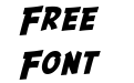 SF Comic Script Bold SF Comic Script Bold
