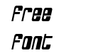 SF Deco Techno Condensed Oblique SF Deco Techno Condensed Oblique