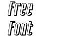 SF Iron Gothic Shaded Oblique SF Iron Gothic Shaded Oblique