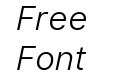 SF Pro Text Light Italic SF Pro Text Light Italic