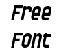 SF Speedwaystar Condensed Oblique SF Speedwaystar Condensed Oblique