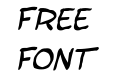 SF Toontime Blotch Italic SF Toontime Blotch Italic
