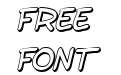 SF Toontime Shaded Italic SF Toontime Shaded Italic