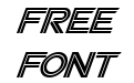 SF Viper Squadron Italic SF Viper Squadron Italic