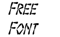 SF Wasabi Condensed Bold Italic SF Wasabi Condensed Bold Italic