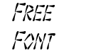 SF Wasabi Condensed Italic SF Wasabi Condensed Italic
