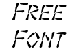 SF Wasabi Italic SF Wasabi Italic