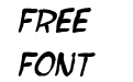 SF Wonder Comic Blotch Italic SF Wonder Comic Blotch Italic