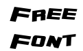 SF Zero Gravity Bold Italic SF Zero Gravity Bold Italic