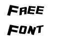 SF Zero Gravity Condensed Italic SF Zero Gravity Condensed Italic