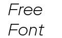 SFT Schrifted Sans TRIAL Ex Light Italic SFT Schrifted Sans TRIAL Ex Light Italic
