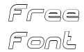 SHARY LINE italic Black SHARY LINE italic Black