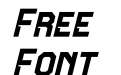 SMOKIND Italic SMOKIND Italic