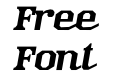 SPEED HOLICK ITALIC Italic SPEED HOLICK ITALIC Italic