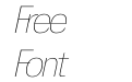 SWISSN THIN ITALIC SWISSN THIN ITALIC