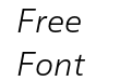 Salis MVB Light Italic