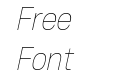 Salma Pro Thin Condensed Italic Salma Pro Thin Condensed Italic