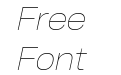 Salma Pro Thin Italic Salma Pro Thin Italic