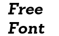 Sanchez Slab Bold Italic Sanchez Slab Bold Italic