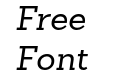 Sanchez Slab Italic Sanchez Slab Italic