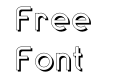 Sans One Regular Shadow Line Sans One Regular Shadow Line