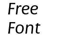 Sanserata Italic Sanserata Italic