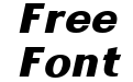 Satrio Extra Black Italic Satrio Extra Black Italic