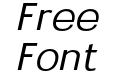 Satrio Extra Light Italic Satrio Extra Light Italic