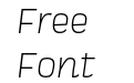 Scarlet Light Italic Scarlet Light Italic