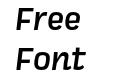 Scarlet Medium Italic Scarlet Medium Italic