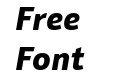Schnebel Sans Pro Black Italic Schnebel Sans Pro Black Italic