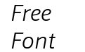 Schnebel Sans Pro Light Italic Schnebel Sans Pro Light Italic