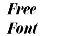 Scotch Display Compressed Fat Italic Scotch Display Compressed Fat Italic