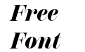 Scotch Display Condensed Fat Italic Scotch Display Condensed Fat Italic