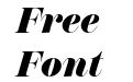 Scotch Display Fat Italic Scotch Display Fat Italic