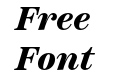 Scotch Text Black Italic Scotch Text Black Italic